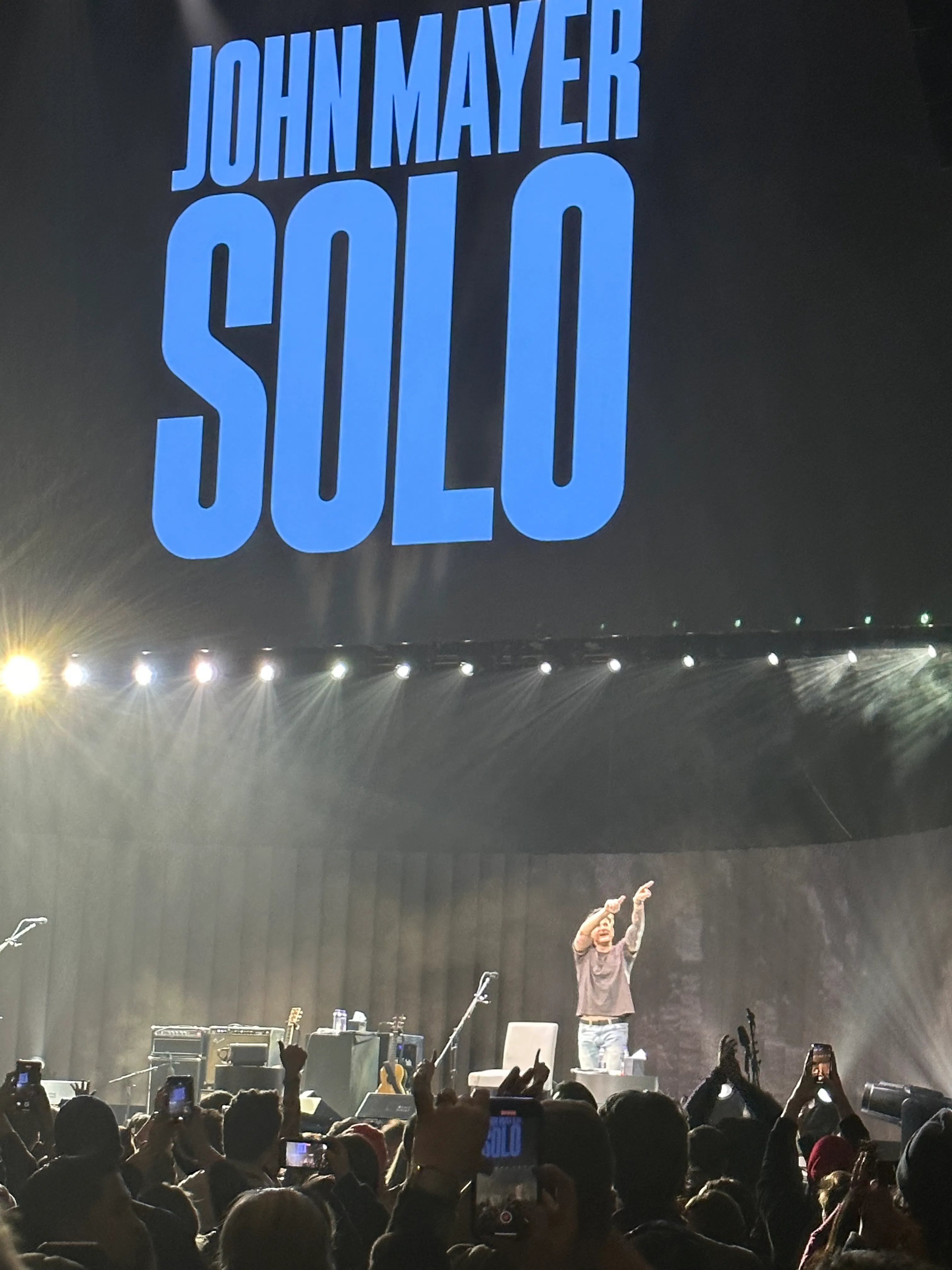 John Mayer Solo Tour MSG
